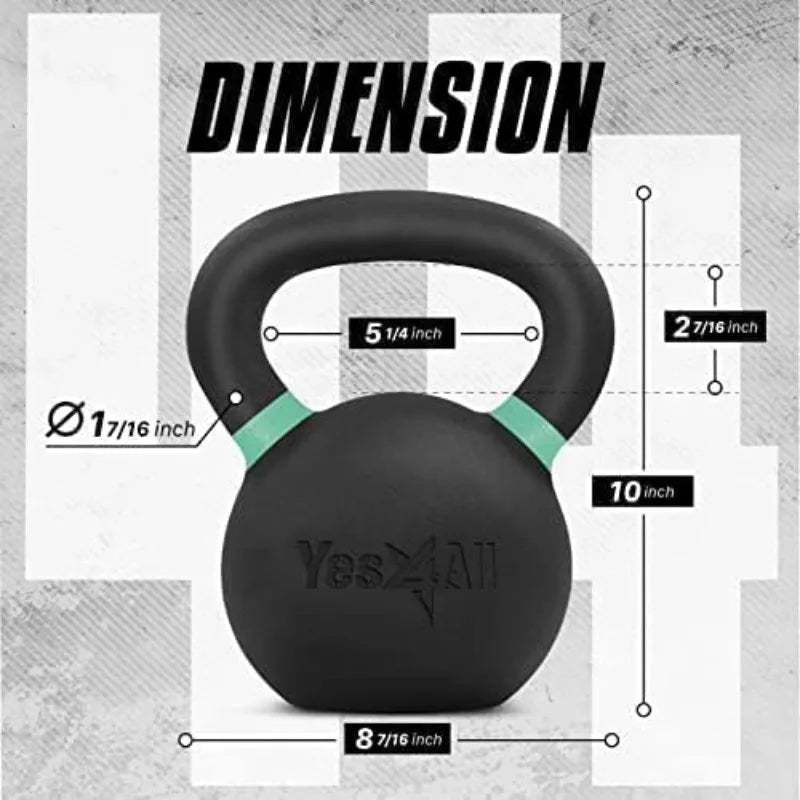 Cast Iron Kettlebell for Strength Training