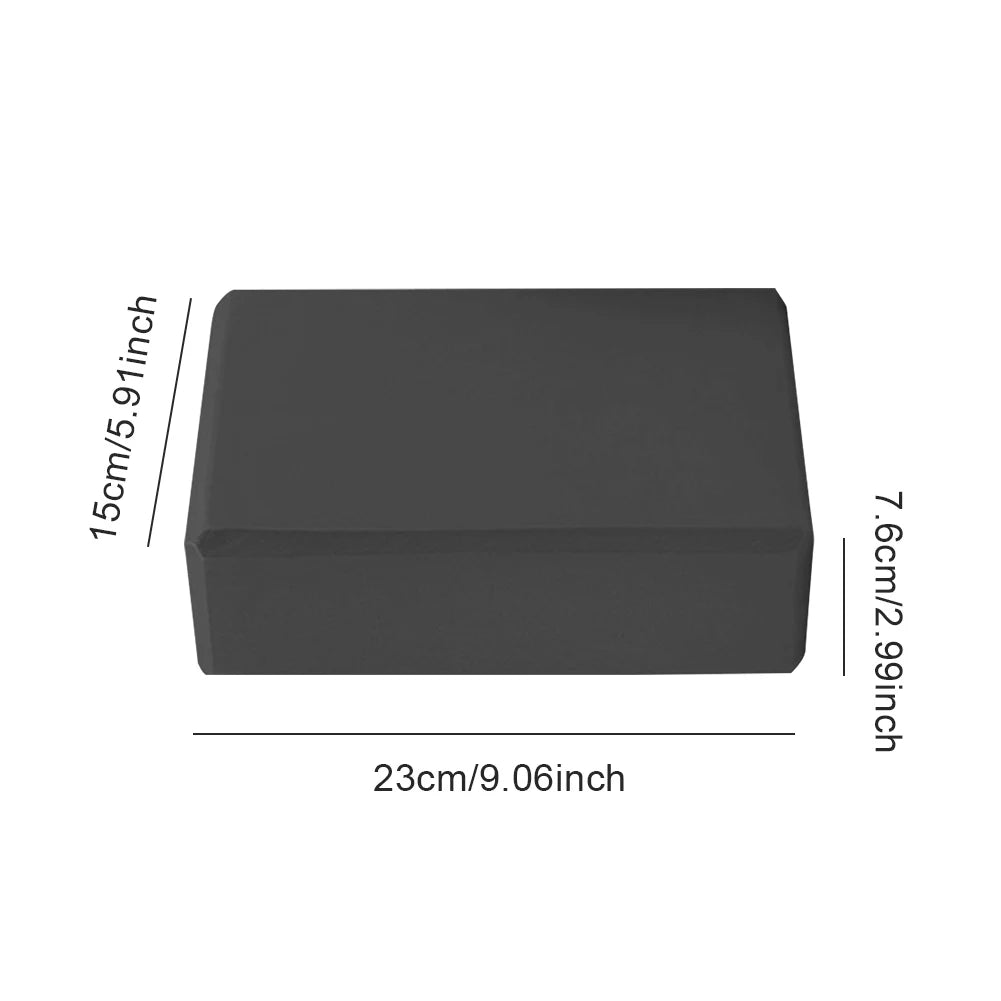 High-Density EVA Yoga Block for Stability & Support