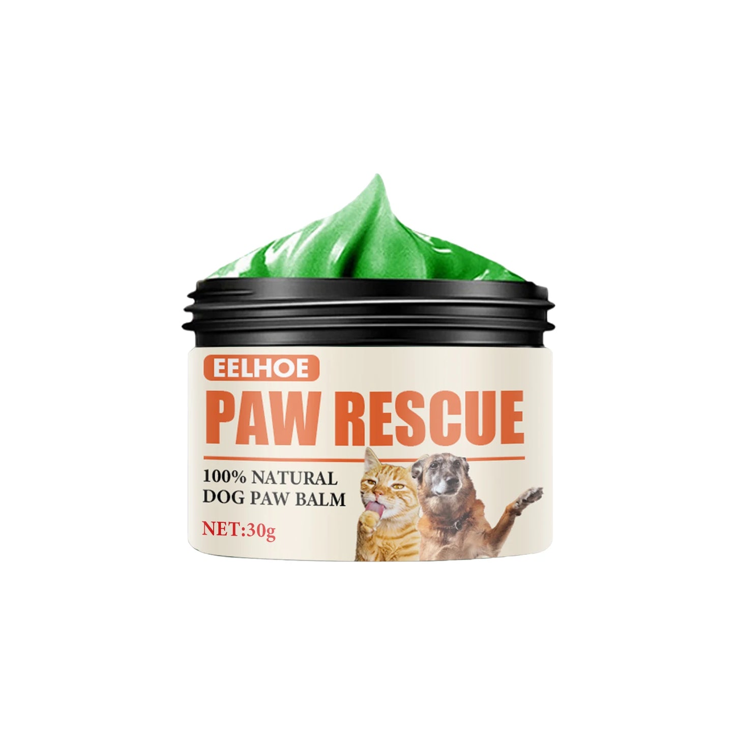 **Pet Paw Balm 30g for Dogs and Cats Moisturizing and Protective Cream for Dry or Cracked Paws**