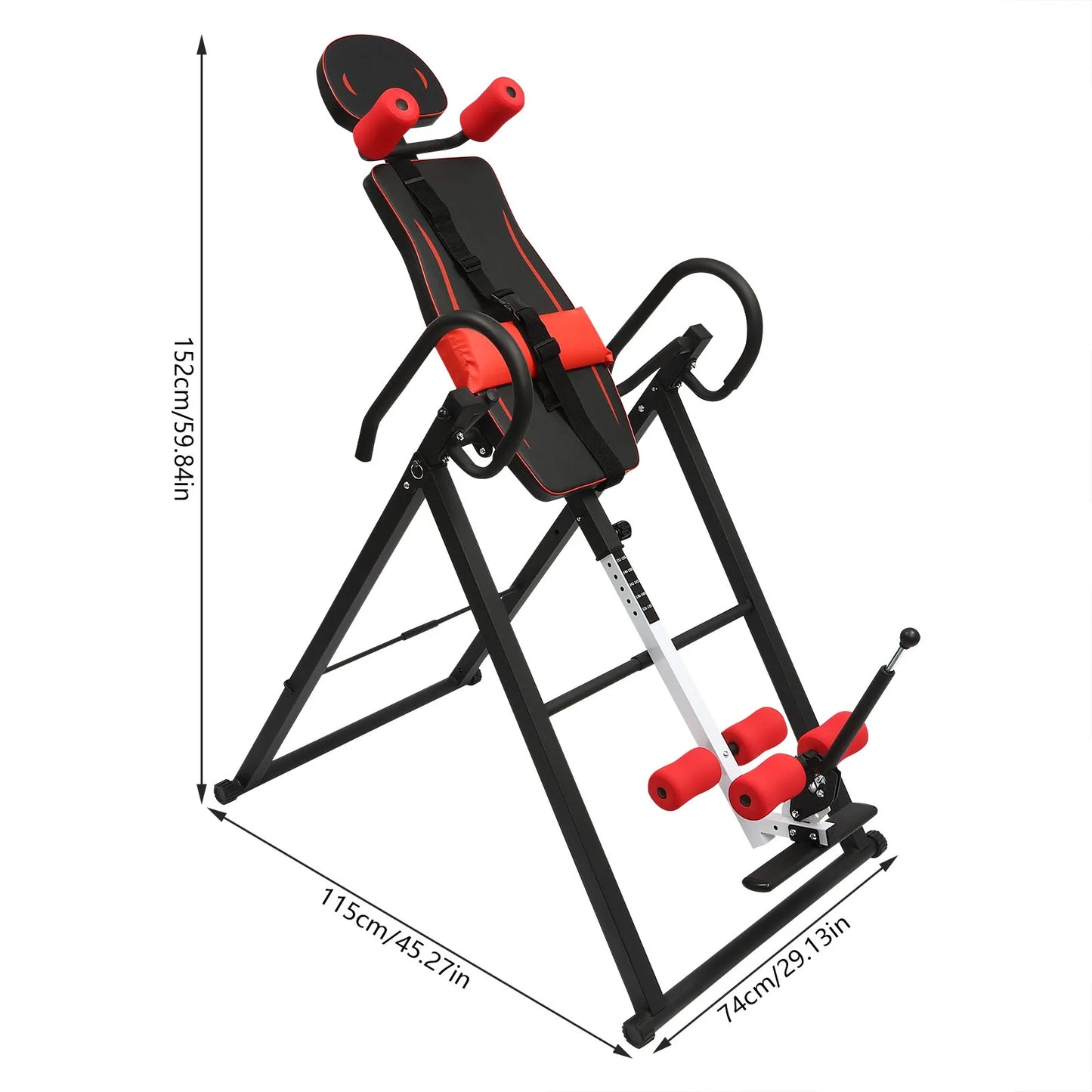 Inversion Table Back Relief Adjustable Fitness Equipment