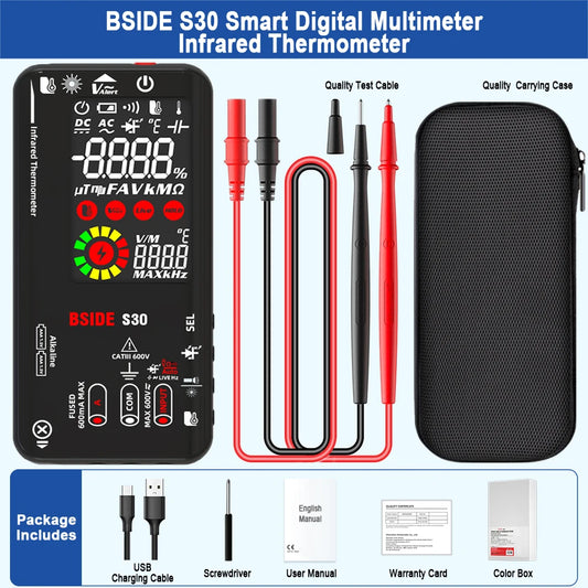 Smart Digital Multimeter Rechargeable Voltage Current Tester