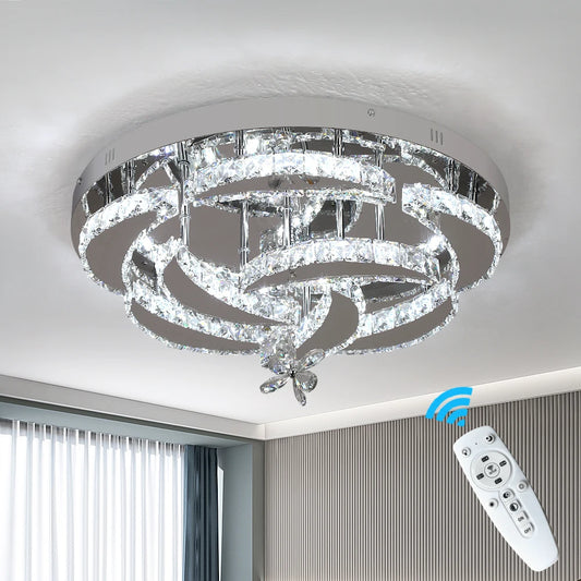 Modern K9 Crystal LED Chandelier Ceiling Light