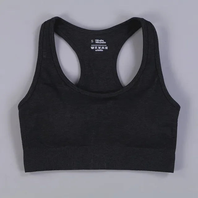 Seamless Push-Up Sports Bra for Women