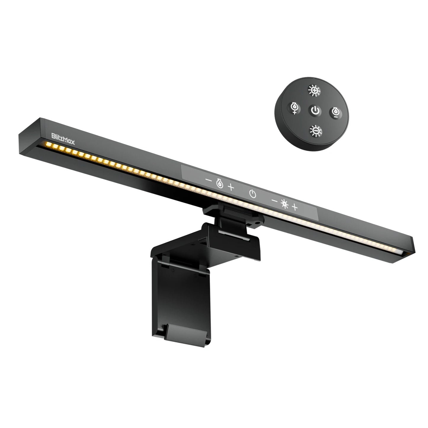 BM ES1 PLUS LED Monitor Light with Wireless Remote Adjustable Brightness and Color Temperature