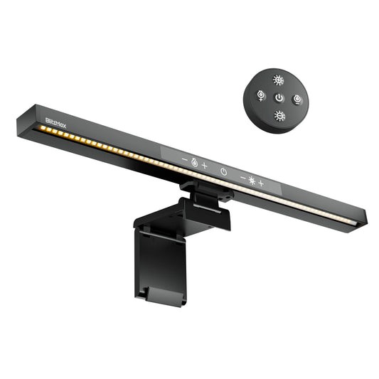 BM ES1 PLUS LED Monitor Light with Wireless Remote Adjustable Brightness and Color Temperature