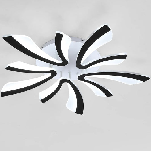 Modern Acrylic Branch LED Chandelier Pendant Light