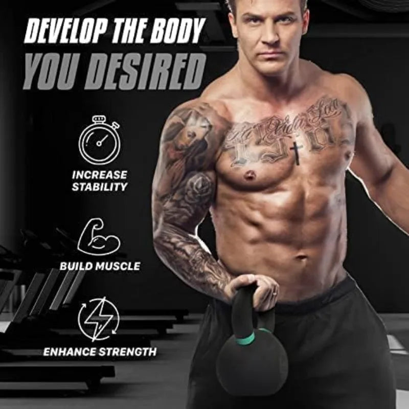 Cast Iron Kettlebell for Strength Training