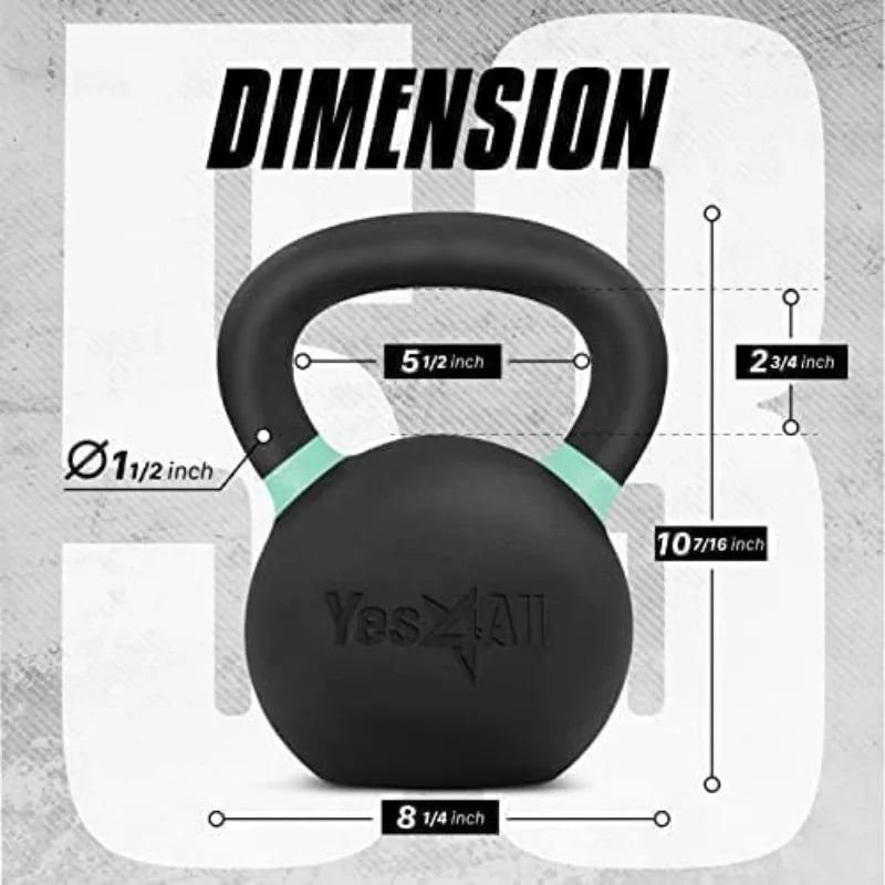 Cast Iron Kettlebell for Strength Training