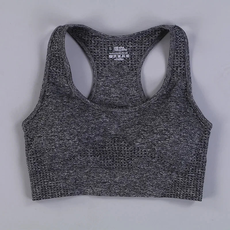 Seamless Push-Up Sports Bra for Women