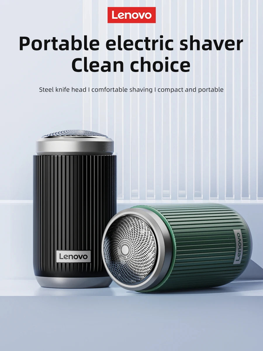 Waterproof Rechargeable Electric Shaver with Trimmers and Face Brush