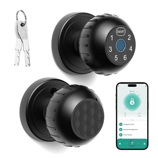 Smart Fingerprint Door Lock with App and Keypad Access