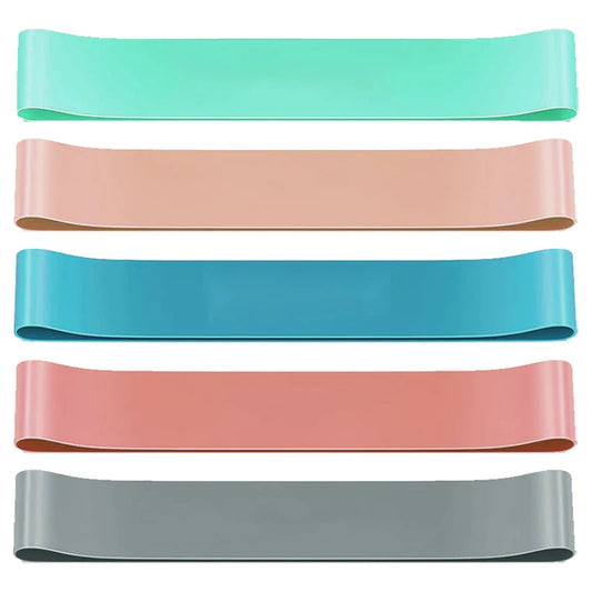 Fitness Resistance Bands Set 5 Pieces for Workout and Yoga