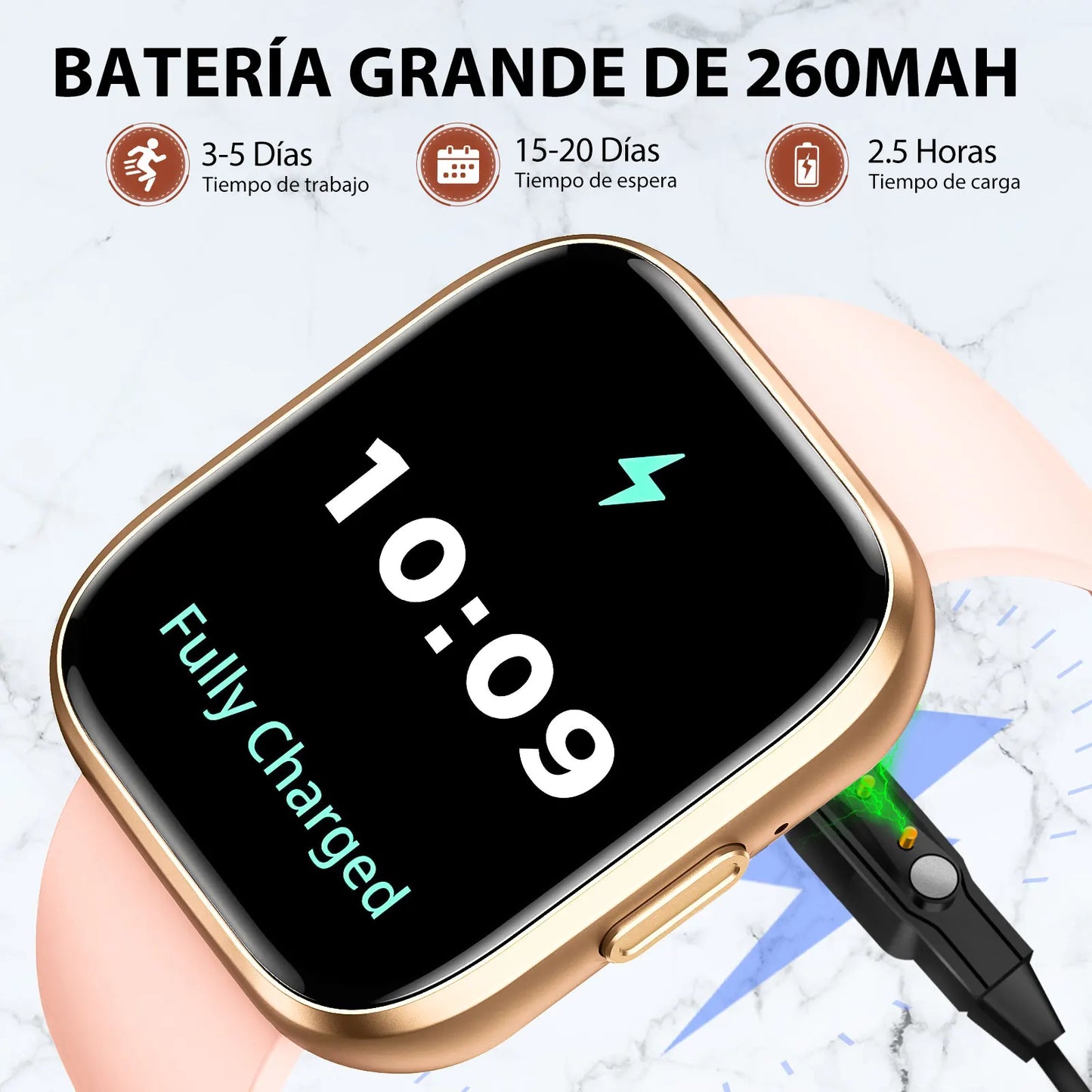 Outdoor Sports Smartwatch with Bluetooth Calling