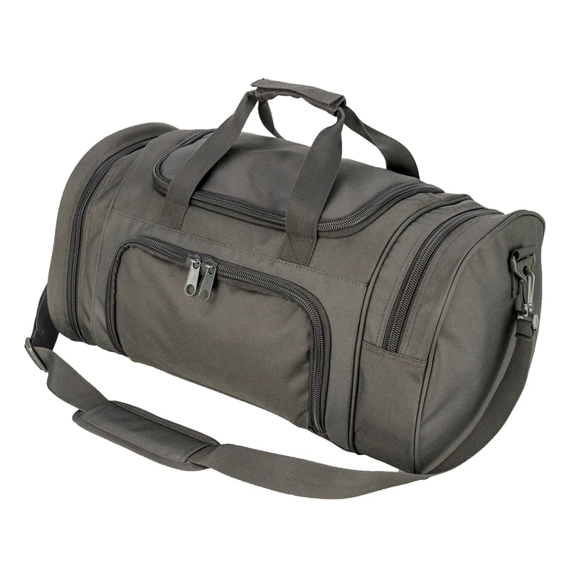 Military Travel Duffle Bag with Shoe Compartment