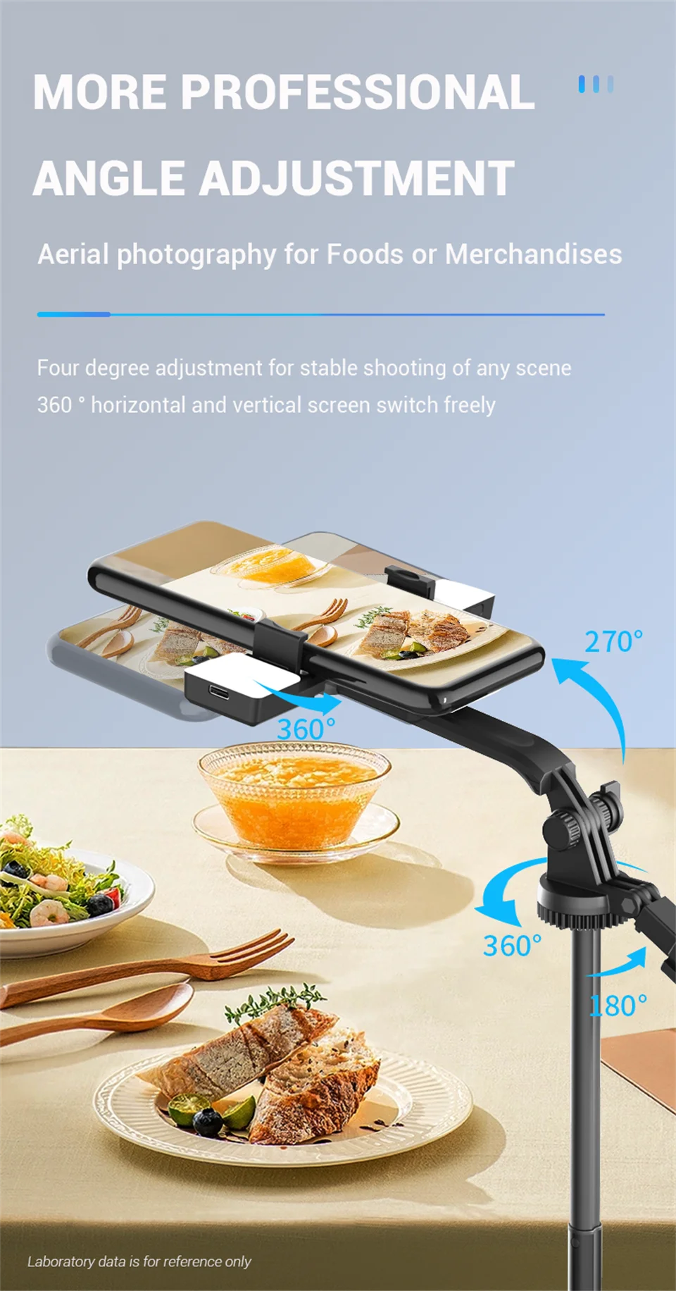 Wireless Selfie Stick Tripod with LED Light