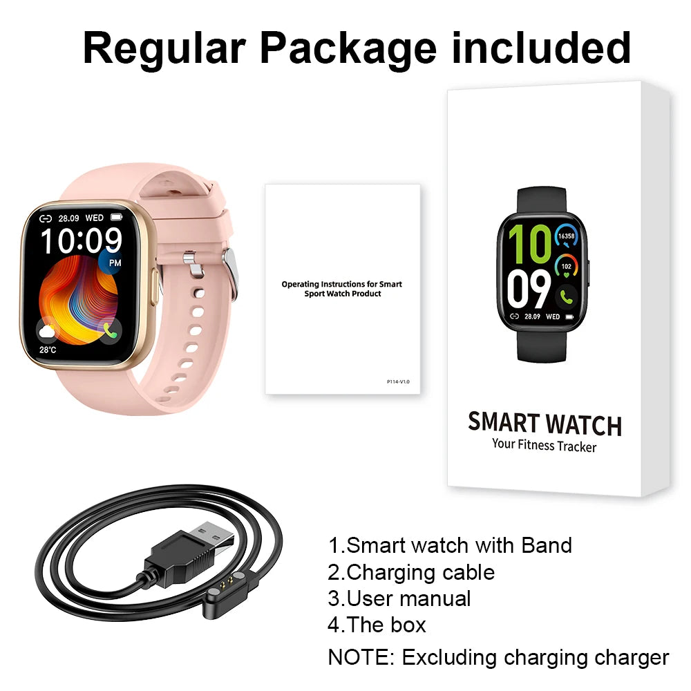 Outdoor Sports Smartwatch with Bluetooth Calling