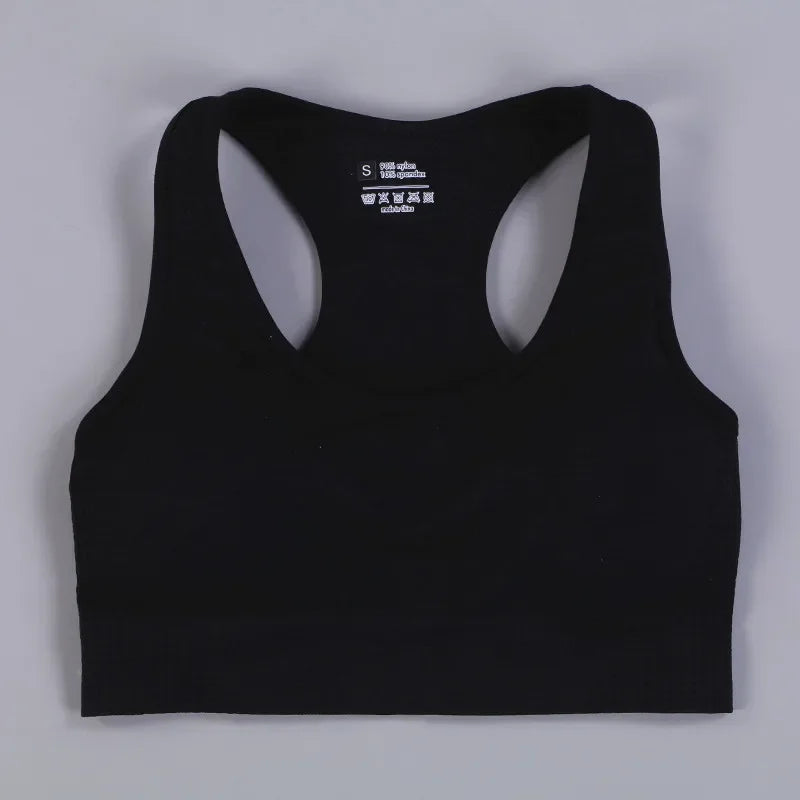 Seamless Push-Up Sports Bra for Women