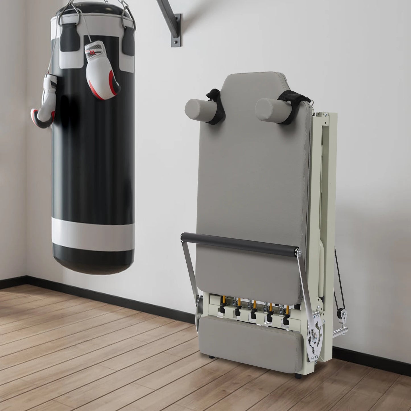 Foldable Pilates Reformer Yoga and Fitness Equipment