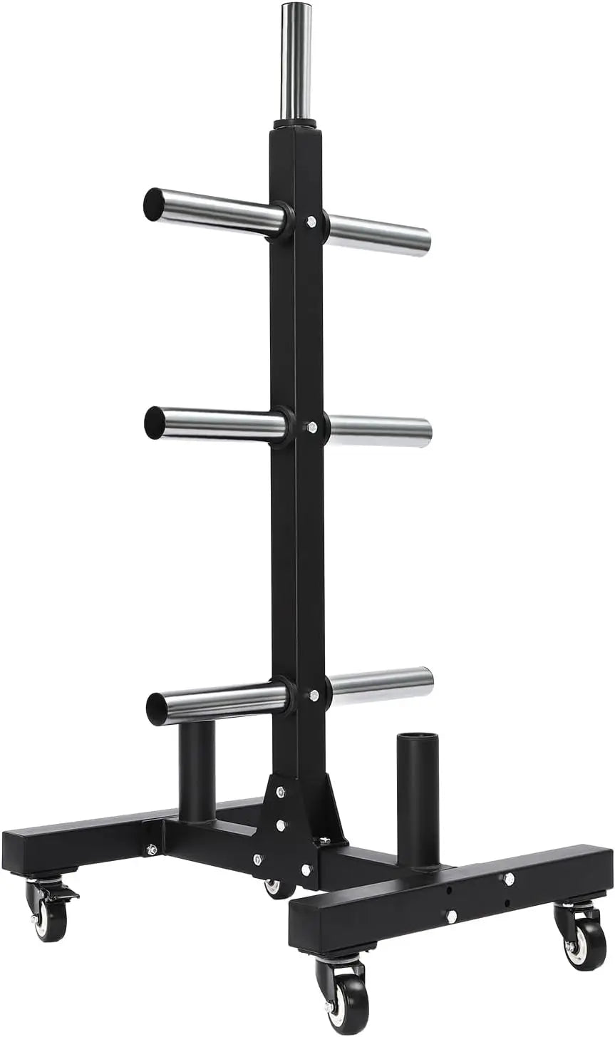 Heavy Duty Movable Weight Plate Storage Rack