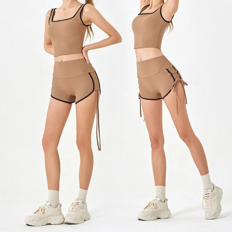 High Elastic Fitness Yoga Shorts