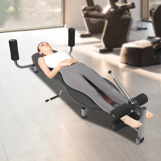 Adjustable Back Stretch Decompression Bench for Home Workout Supports Up to 330 lbs