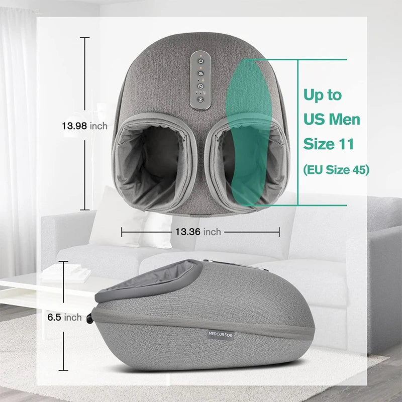 Foot Massager with Heat and Deep Kneading Therapy