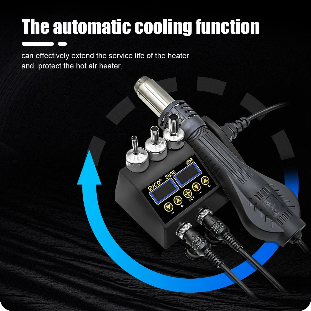 Digital LCD Soldering Rework Station Kit