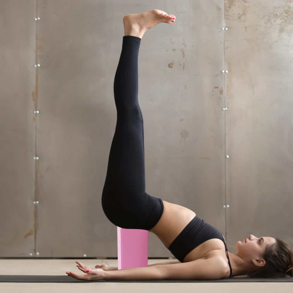 High-Density EVA Yoga Block for Stability & Support