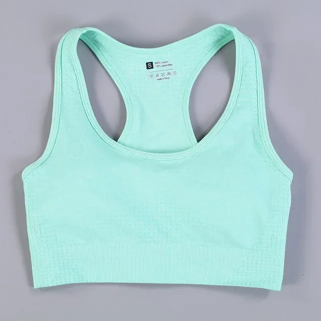 Seamless Push-Up Sports Bra for Women