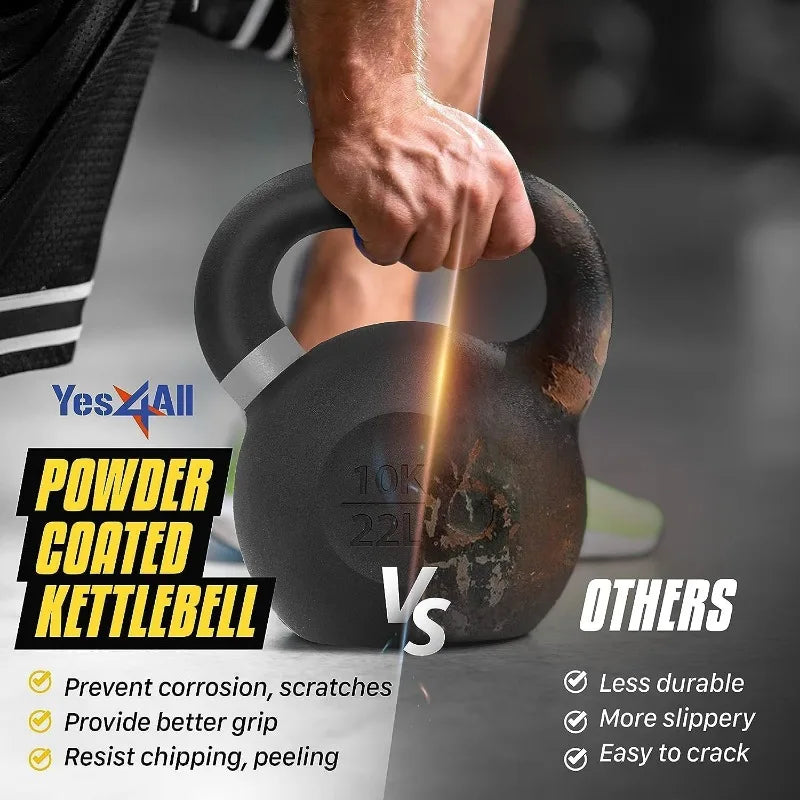 Cast Iron Kettlebell for Strength Training