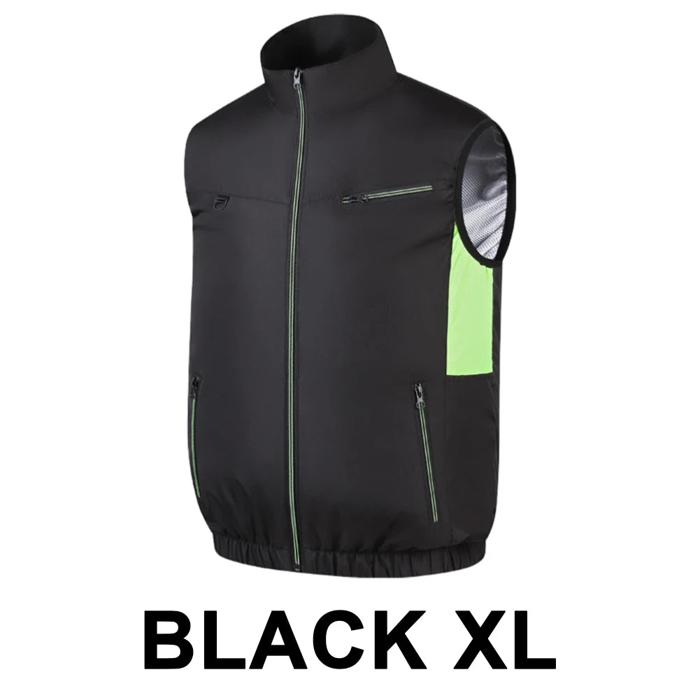 Wearable Cooling Fan Vest with 3 Speed Settings
