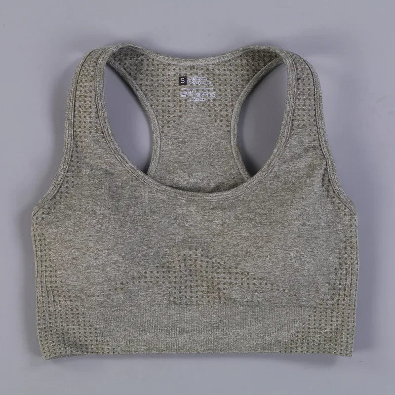 Seamless Push-Up Sports Bra for Women
