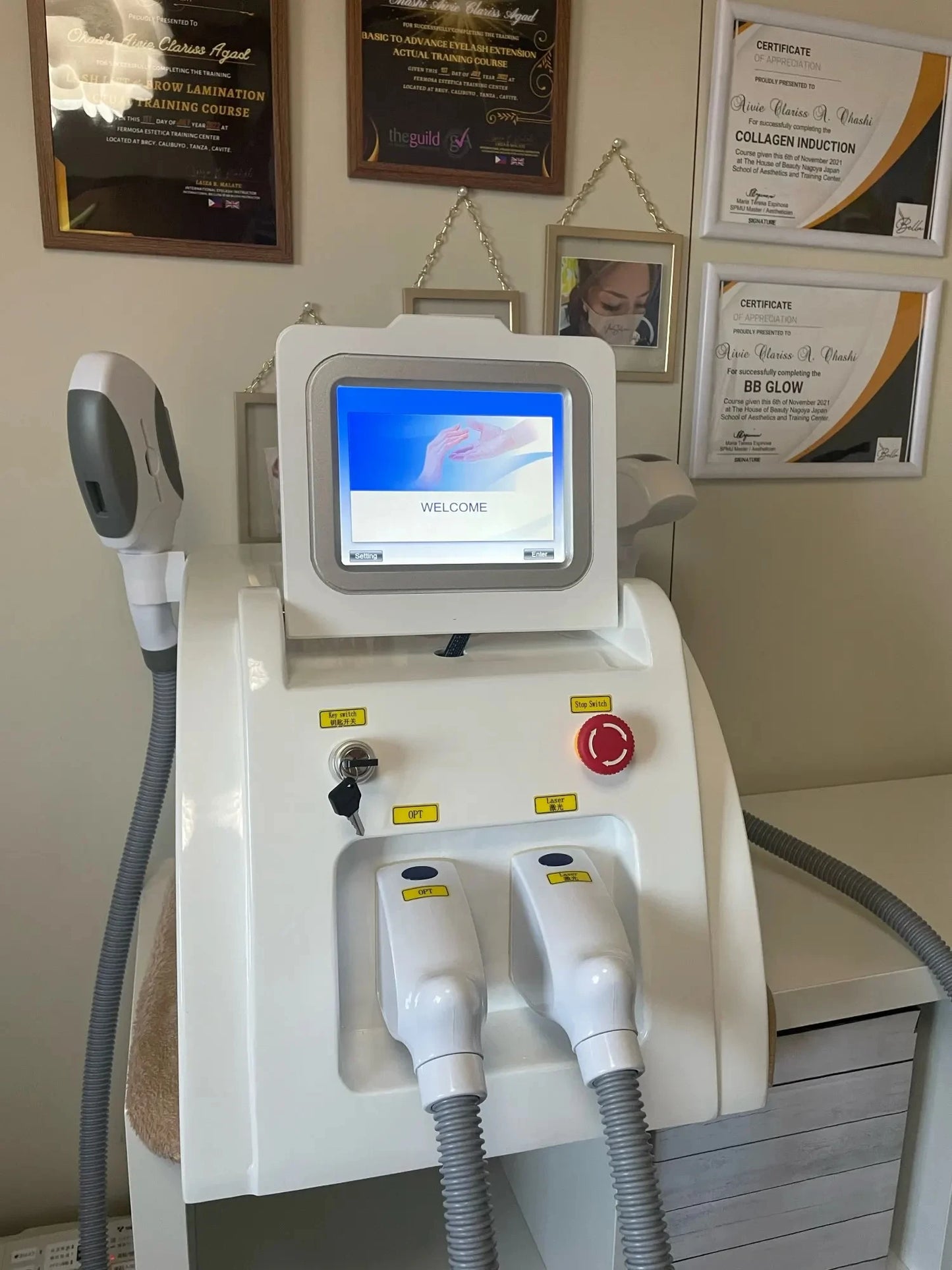 2-in-1 IPL & Nd YAG Laser Hair Removal and Skin Rejuvenation Machine