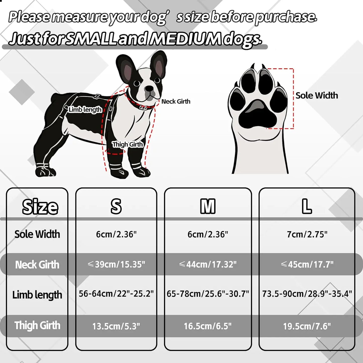 Waterproof Dog Boots with Suspenders for Outdoor Use