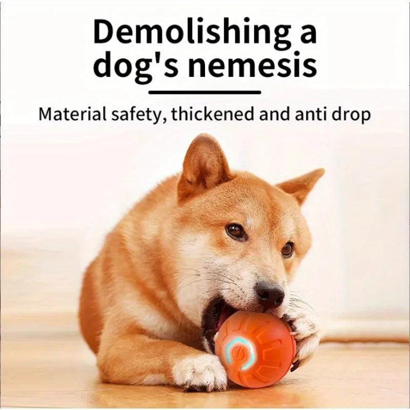 Rechargeable Jumping Ball Toy for Cats and Dogs