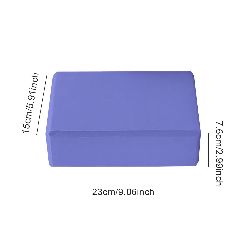 High-Density EVA Yoga Block for Stability & Support