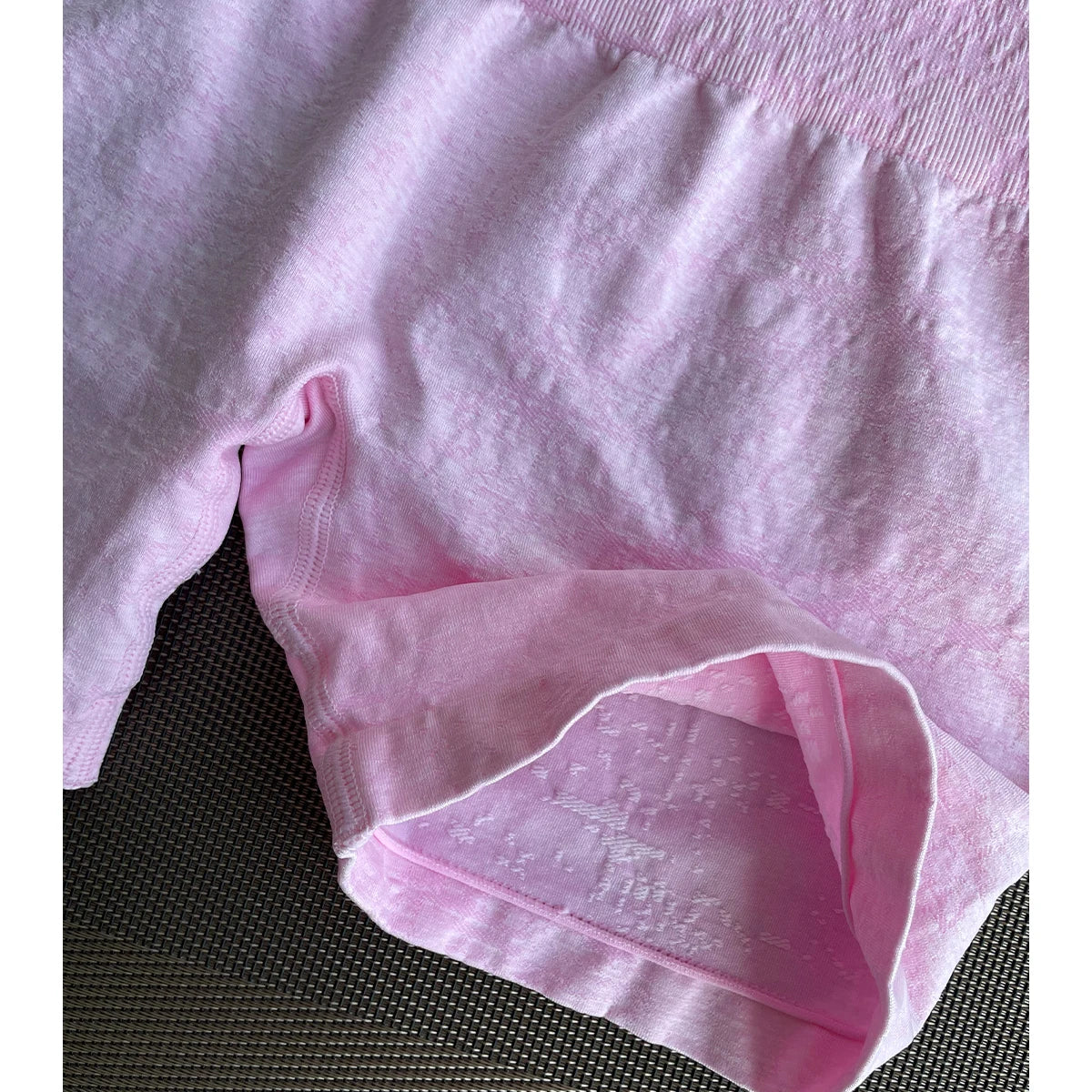 2 Piece Seamless Spandex Workout Shorts for Women