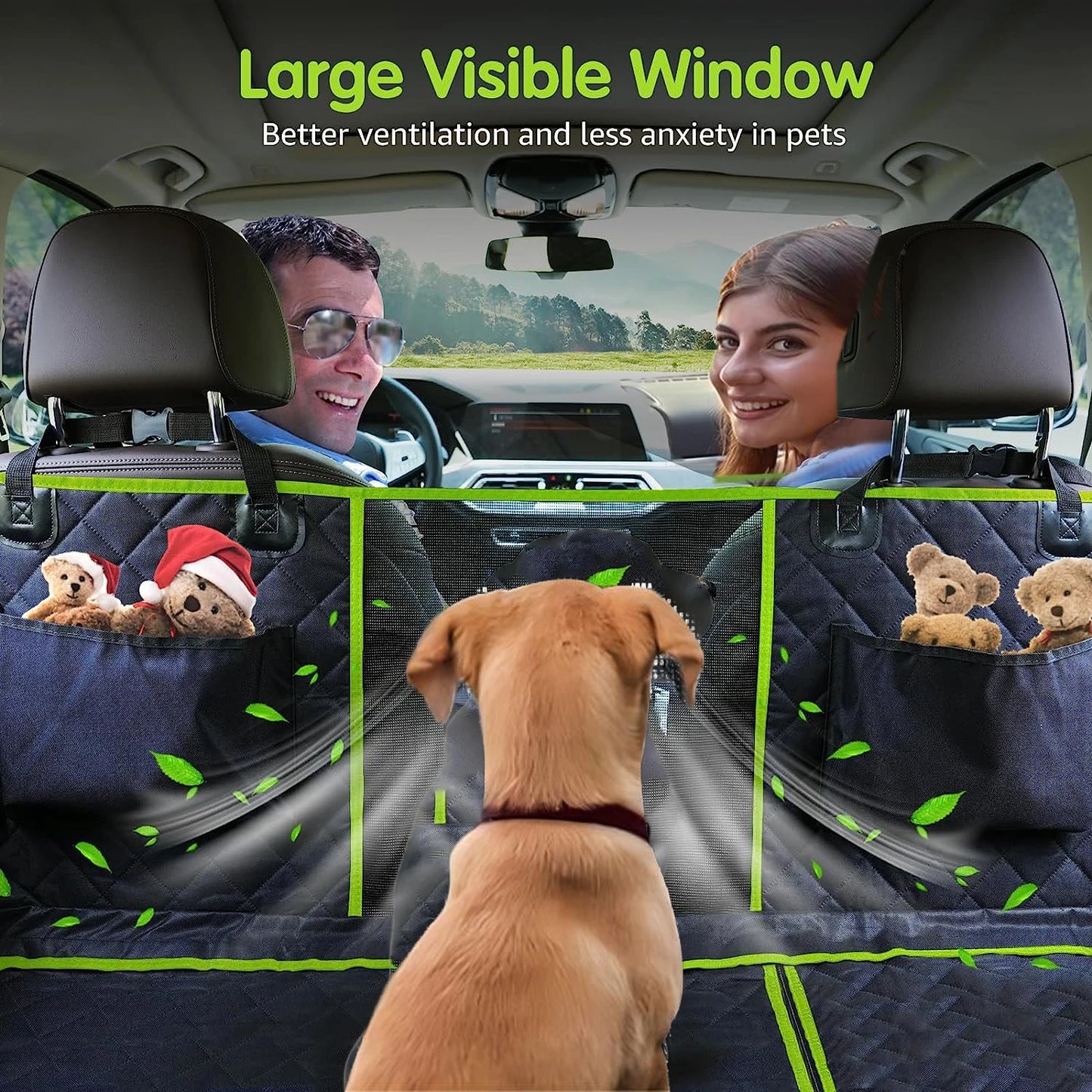 Pet Car Seat Cushion Waterproof Washable 6 in 1 Design