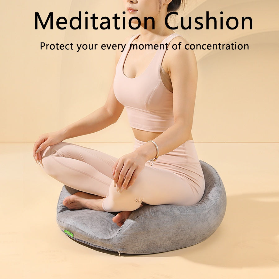 Memory Foam Meditation Cushion for Yoga and Seating
