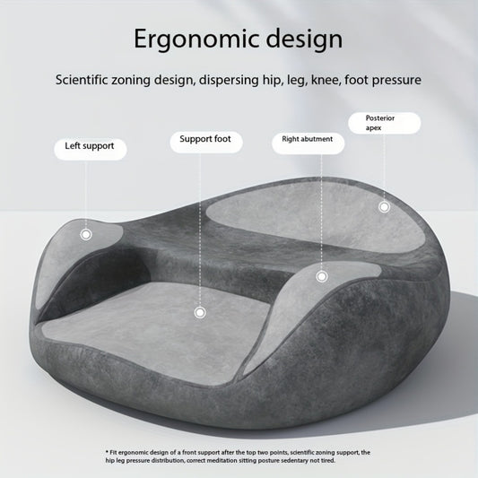 Memory Foam Meditation Cushion for Yoga and Seating