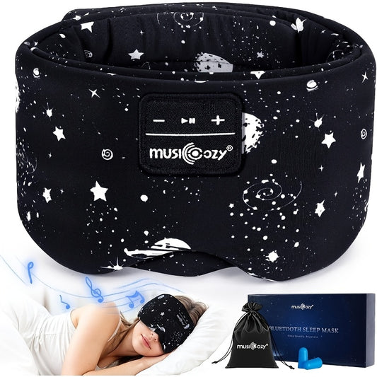 Wireless Sleep Mask Headphones with Adjustable Eye Cover